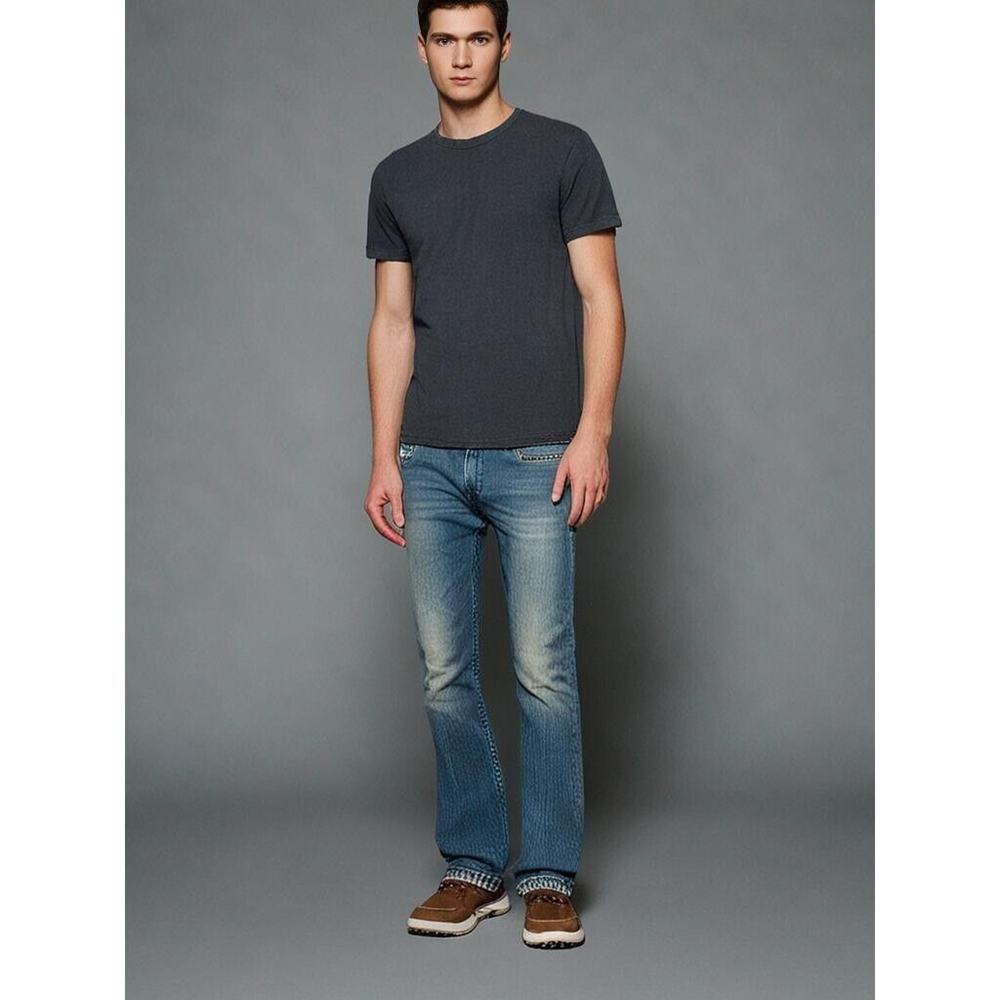 Levis 511 Jeans Mens 36x30 (Fits 36x29) Slim Tapered Blue Medium Wash Stretch - Picture 1 of 11